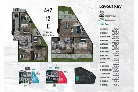 Продажа квартиры в Чинарджике, Ялове, Турция 2+1, 100м2, №213518 – фото 26