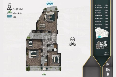 4+2 Lägenhet  i Cinarcik, Yalova, Turkiet Nr. 213519 - 29