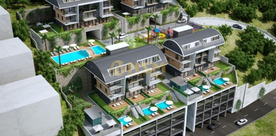 2+1 Lejlighed i Alanya, Antalya, Tyrkiet Nr. 104888