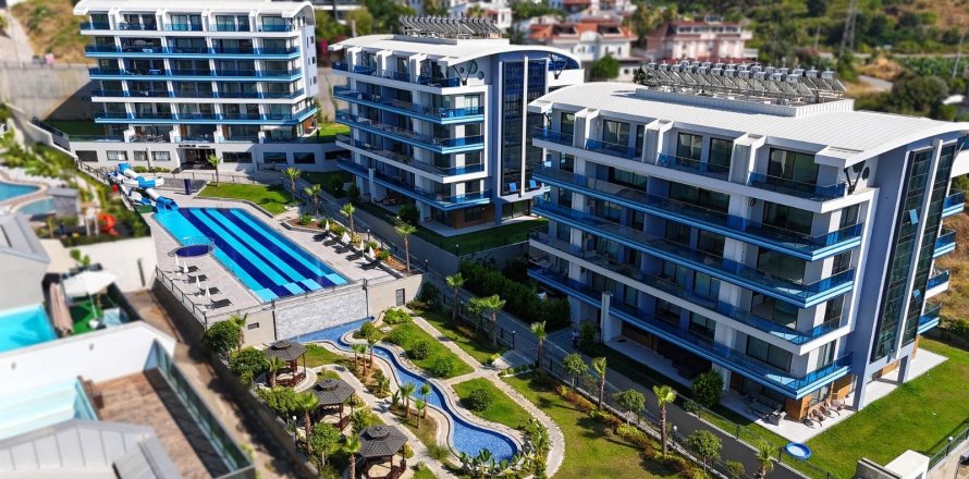 3+1 Lägenhet  i Alanya, Antalya, Turkiet Nr. 158152