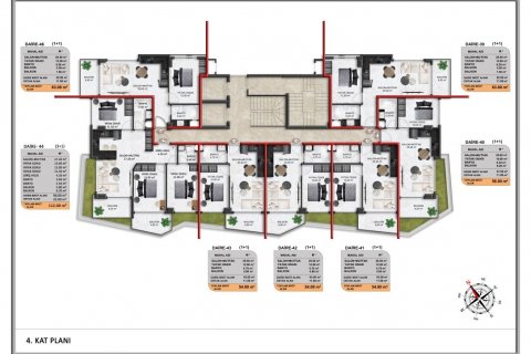 Apartment for sale in Demirtas, Alanya, Antalya, Turkey, 43m2, No. 94542 – photo 20