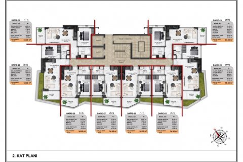 Apartment for sale in Demirtas, Alanya, Antalya, Turkey, 43m2, No. 94542 – photo 18