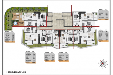 Apartment for sale in Demirtas, Alanya, Antalya, Turkey, 43m2, No. 94542 – photo 15