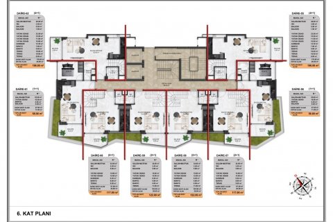 Apartment for sale in Demirtas, Alanya, Antalya, Turkey, 43m2, No. 94542 – photo 22