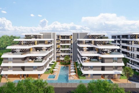 1+1 Lejlighed  i Antalya, Tyrkiet Nr. 99304