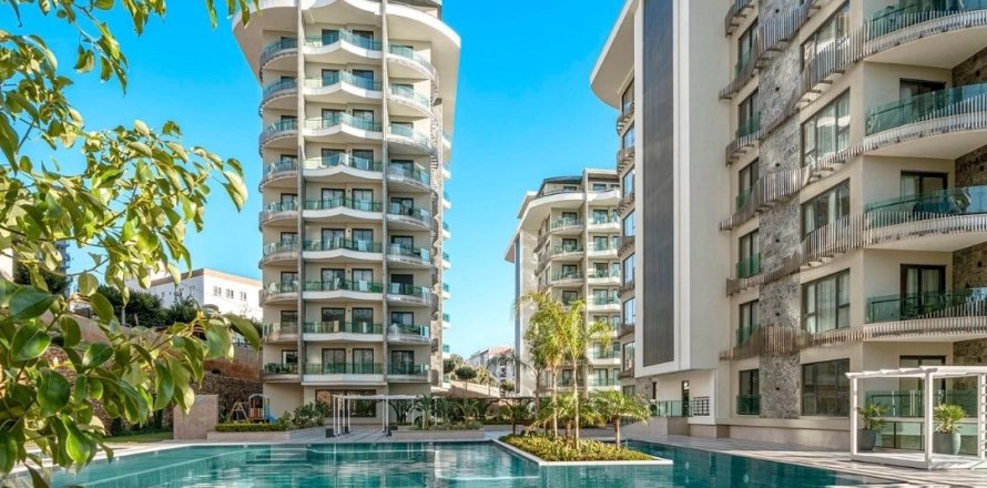 آپارتمان در Tosmur، Alanya ، ترکیه 55 متر مربع. شماره 226062