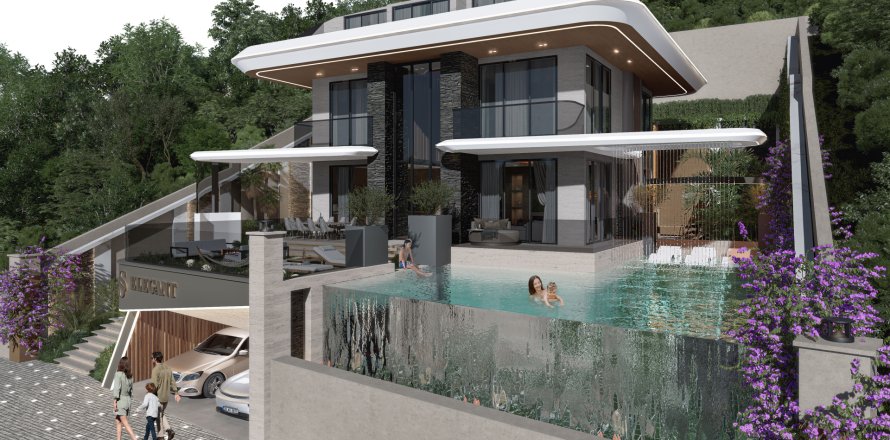 Villa 7+1 Kestel, Bursa, Türkiye №217630