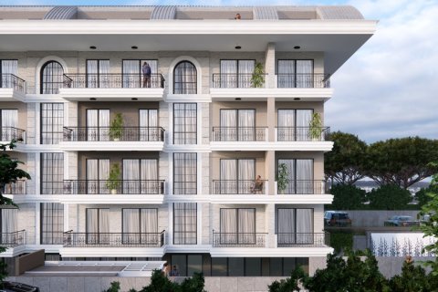 3+1 Lägenhet  i Oba, Antalya, Turkiet Nr. 95854