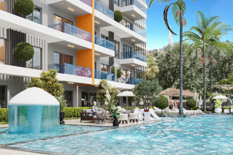 1+1 Penthouse  i Tosmur, Alanya, Antalya, Tyrkiet Nr. 108044 - 4