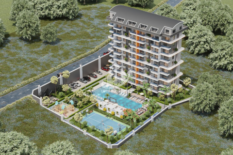 1+1 Penthouse  i Tosmur, Alanya, Antalya, Tyrkiet Nr. 108044 - 3
