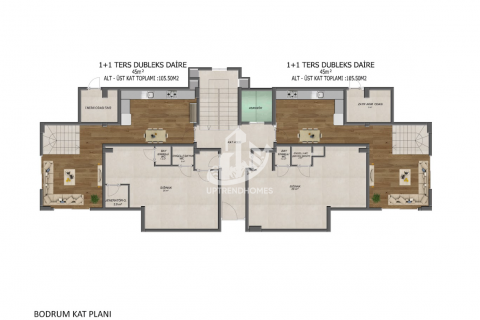 2+1 Leilighet i Oba, Antalya, Tyrkia Nr. 108039 - 18
