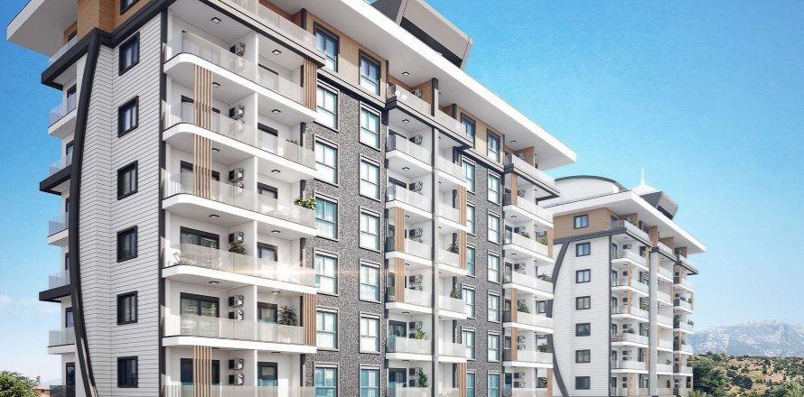 1+1 Wohnung in Alanya, Antalya, Türkei Nr. 102572