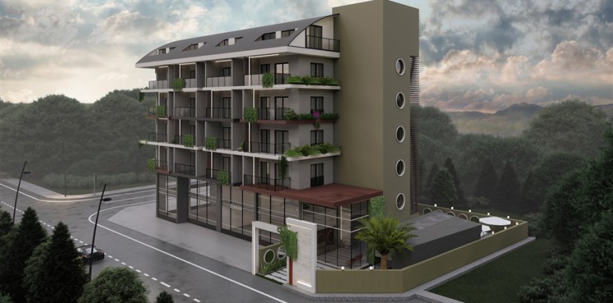 Квартира  1+1 в Аланье, Анталья, Турция №87535