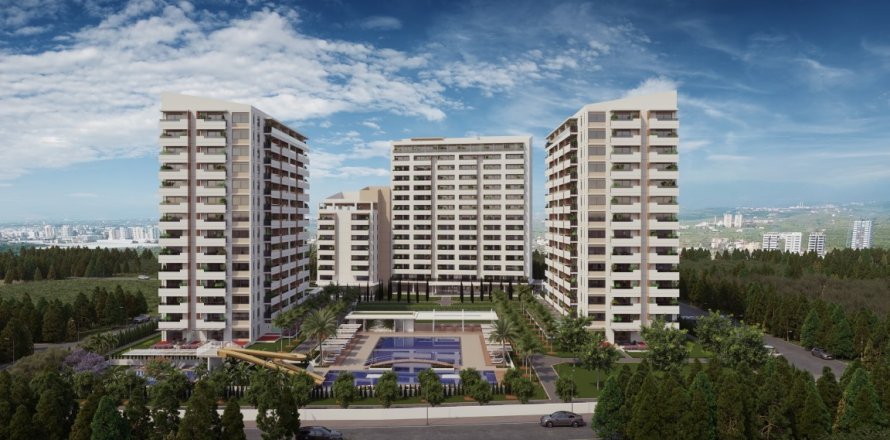 پنت هاس در Mersin ، ترکیه 78 متر مربع. شماره 94315