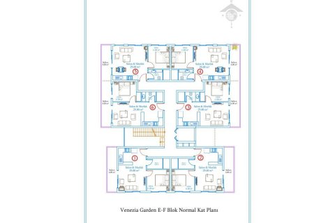 Apartment for sale in Alanya, Antalya, Turkey, 61m2, No. 94311 – photo 24