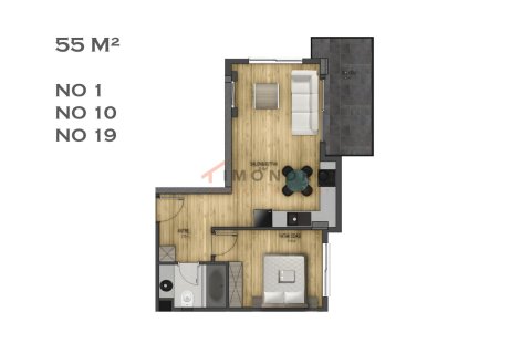 3+1 Wohnung  in Kepez, Antalya, Türkei Nr. 228535 - 24