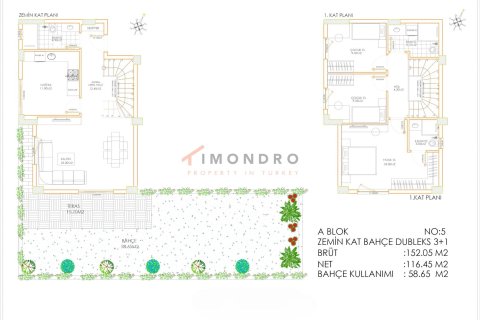 3+1 Wohnung  in Kepez, Antalya, Türkei Nr. 228532 - 28