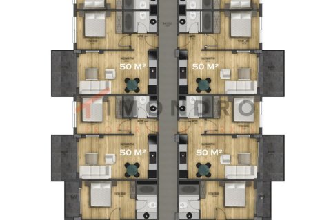 1+1 Wohnung  in Kepez, Antalya, Türkei Nr. 228533 - 19