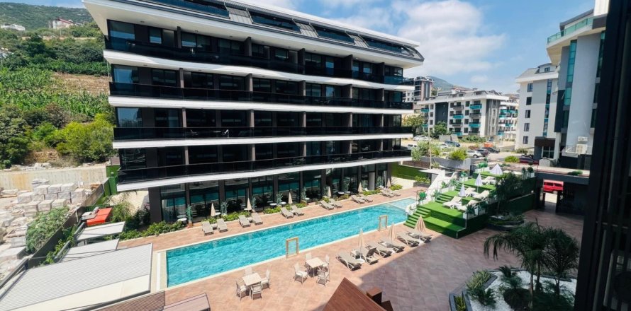Daire  1+1  Alanya, Antalya, Türkiye №72174
