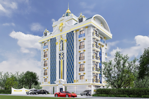 Продажа квартиры  в Каргыджаке, Аланье, Анталье, Турция 1+1, 53м2, №136666 – фото 3