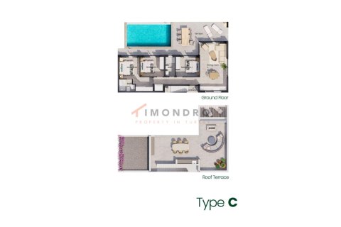 3+1 Villa i Esentepe, Girne, Nr. 221868 - 21