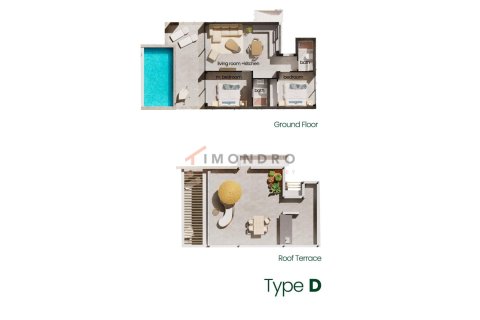 3+1 Villa i Esentepe, Girne, Nr. 221868 - 22