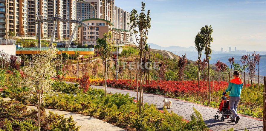 آپارتمان در Ankara ، ترکیه 1 خوابه ، 67 متر مربع. شماره 224727