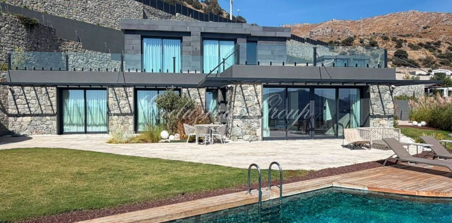 4+1 Villa  i Bodrum, Mugla, Turkiet Nr. 237935