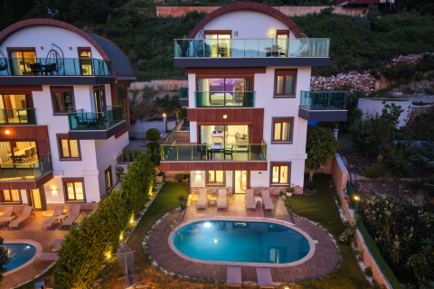 5+1 Villa  i Alanya, Antalya, Tyrkia Nr. 237936 - 4