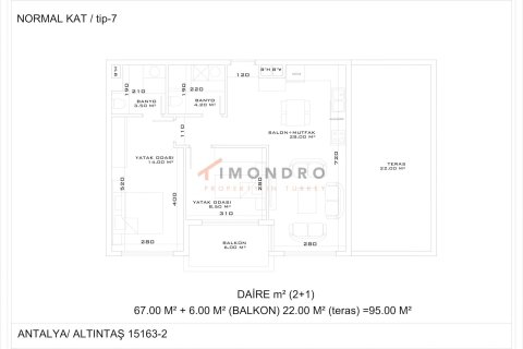 1+1 Lägenhet i Aksu, Antalya, Turkiet Nr. 237933 - 20