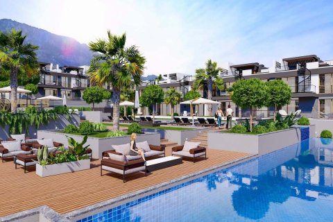 1+1 Lejlighed  i Lapta, Girne,  Nr. 214453 - 5