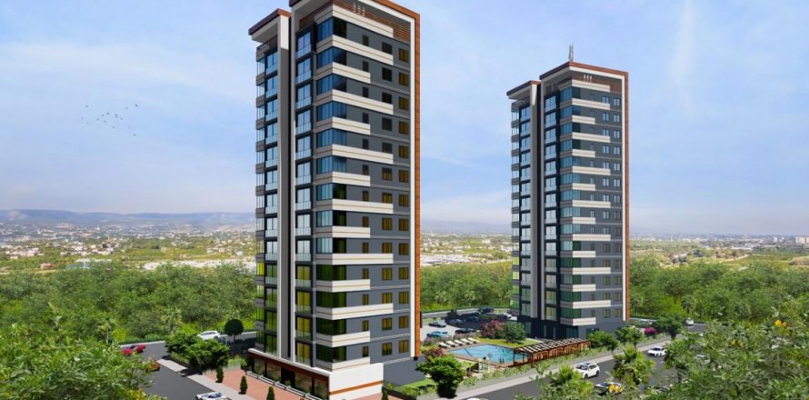 Lägenhet  i Mezitli, Mersin, Turkiet Nr. 103932