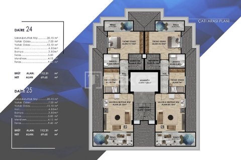 5+1 Leilighet i Istanbul, Tyrkia Nr. 212704 - 6