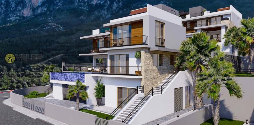 ویلا در Lapta ، ترکیه 5 خوابه ، 428 متر مربع. شماره 214087