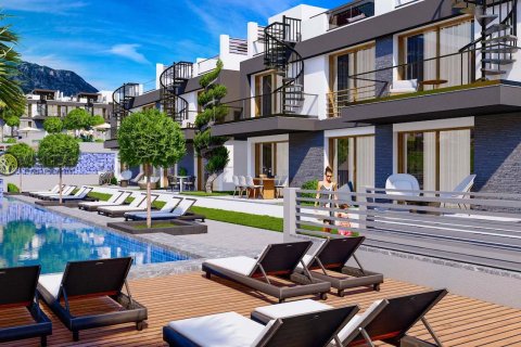 1+1 Leilighet i Lapta, Girne, Nr. 214083 - 4