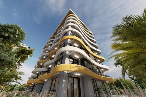 1+1 Lejlighed i Alanya, Antalya, Tyrkiet Nr. 223844 - 12