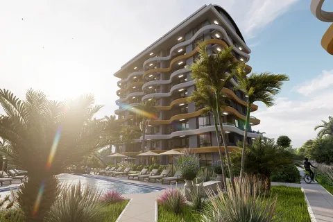 1+1 Lejlighed i Alanya, Antalya, Tyrkiet Nr. 223844 - 14