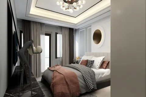 1+1 Lejlighed i Alanya, Antalya, Tyrkiet Nr. 223844 - 2