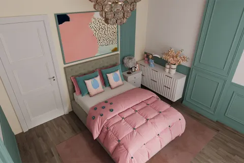 2+1 Lejlighed i Alanya, Antalya, Tyrkiet Nr. 223843 - 6