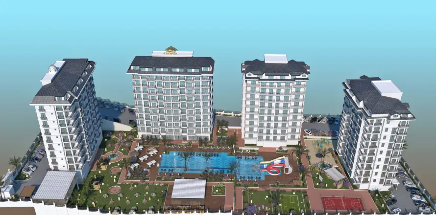 1+1 Wohnung  in Alanya, Antalya, Türkei Nr. 223845