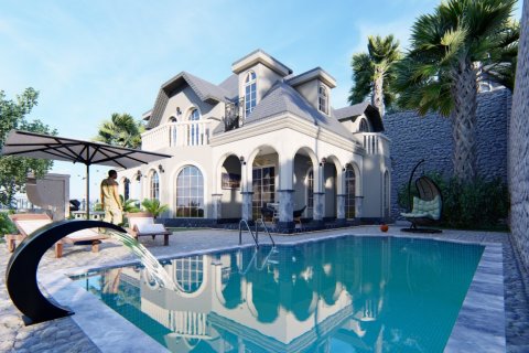 4+1 Villa  i Alanya, Antalya, Tyrkia Nr. 93241 - 2