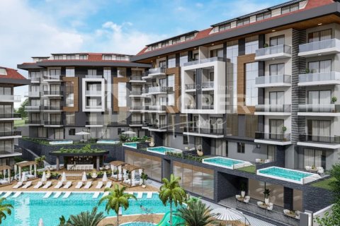 Lägenhet  i Kestel, Antalya, Turkiet Nr. 103057