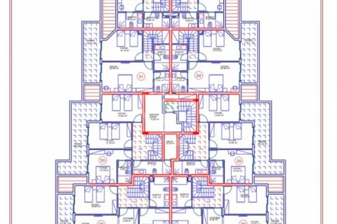 Продажа квартиры  в Аланье, Анталье, Турция 4+1, 184м2, №101132 – фото 28