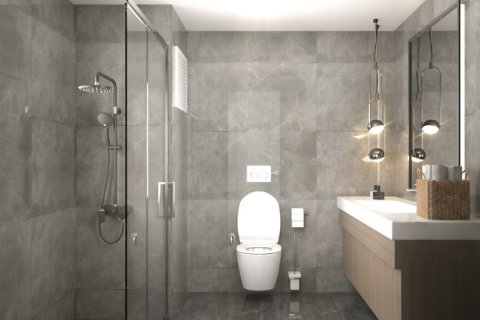 آپارتمان در  Mersin ، ترکیه 1 خوابه ، 55.6 متر مربع.  شماره 228297 - 14
