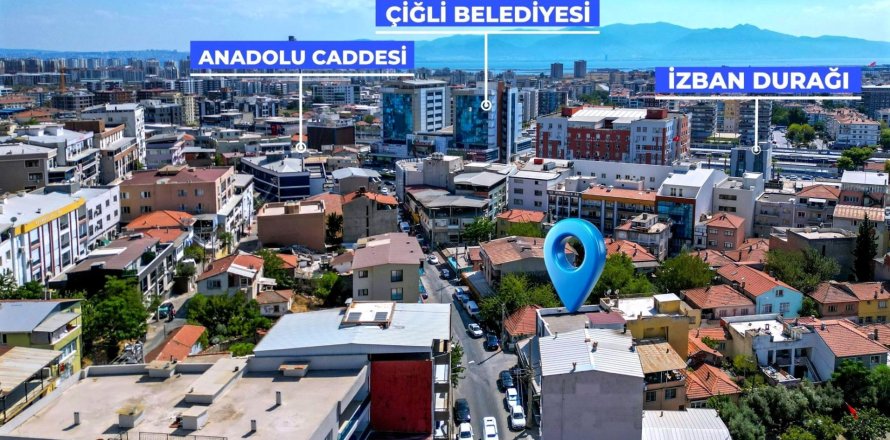 Коммерческая недвижимость 518м2 в Измире, Турция №228475