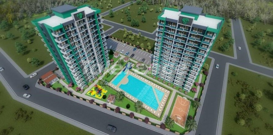 1+1 Lejlighed i Mersin, Tyrkiet Nr. 227776