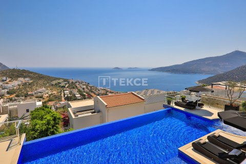 4+1 Villa  i Kas, Antalya, Tyrkia Nr. 221600 - 10