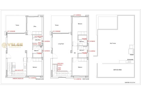 4+1 Villa in Tatlisu, Famagusta, Nr. 226890