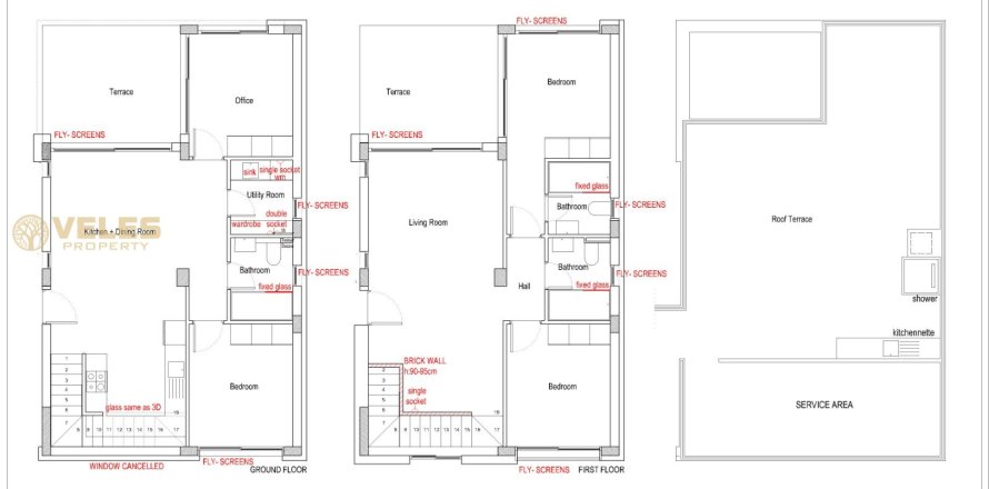4+1 Villa in Tatlisu, Famagusta, Nr. 226890