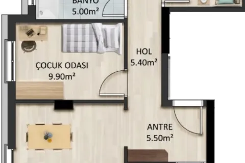 3+1 Wohnung in Kepez, Canakkale, Türkei Nr. 220609 - 17